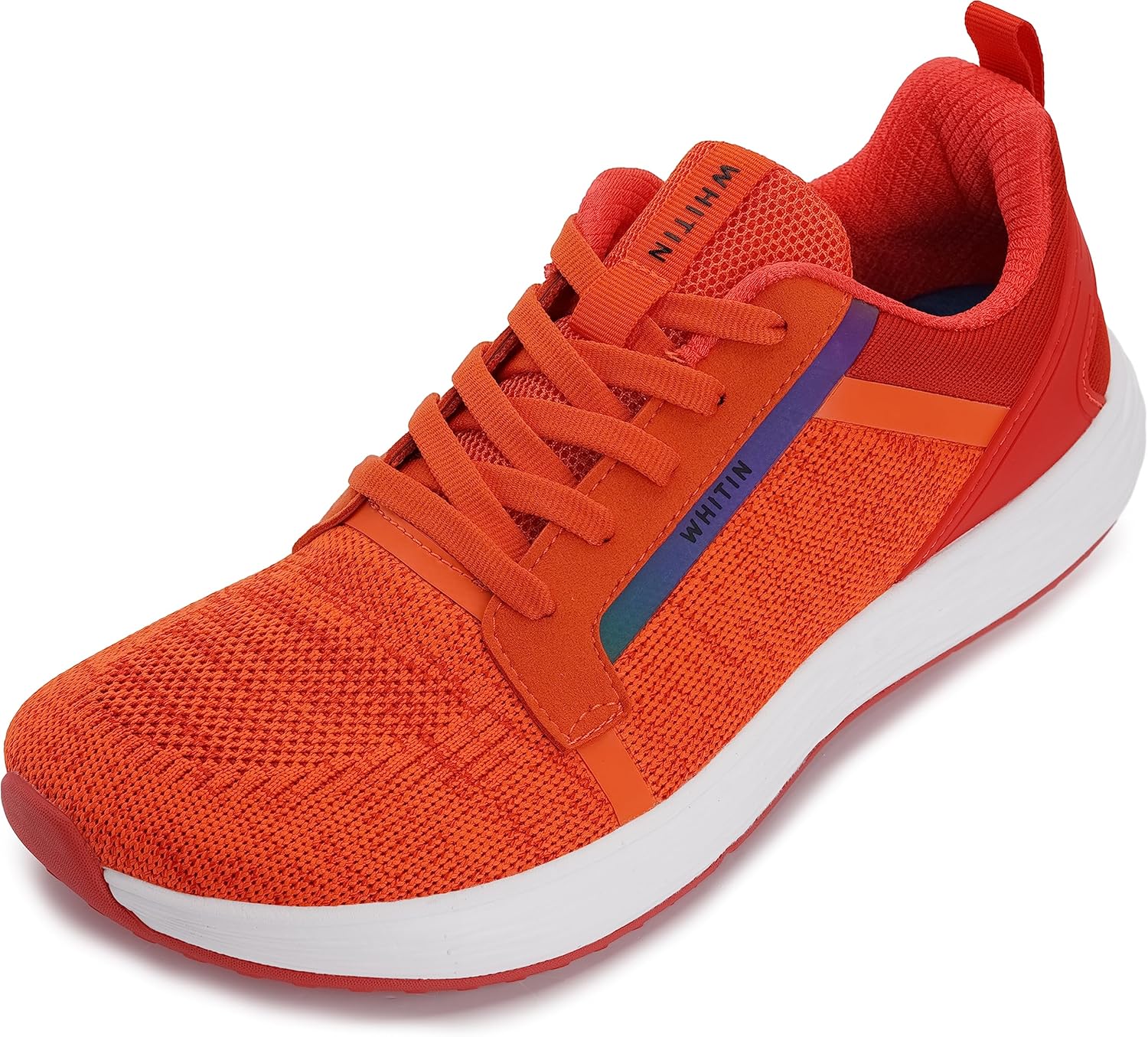 WHITIN Men's Wide Toe Box + Zero Drop Sole Road Running Shoes | Rubber Outsole