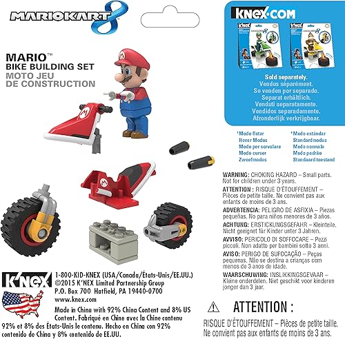 Miniatura 2 de Nintendo K'NEX Mario Kart 8 Mario Bike Building Set