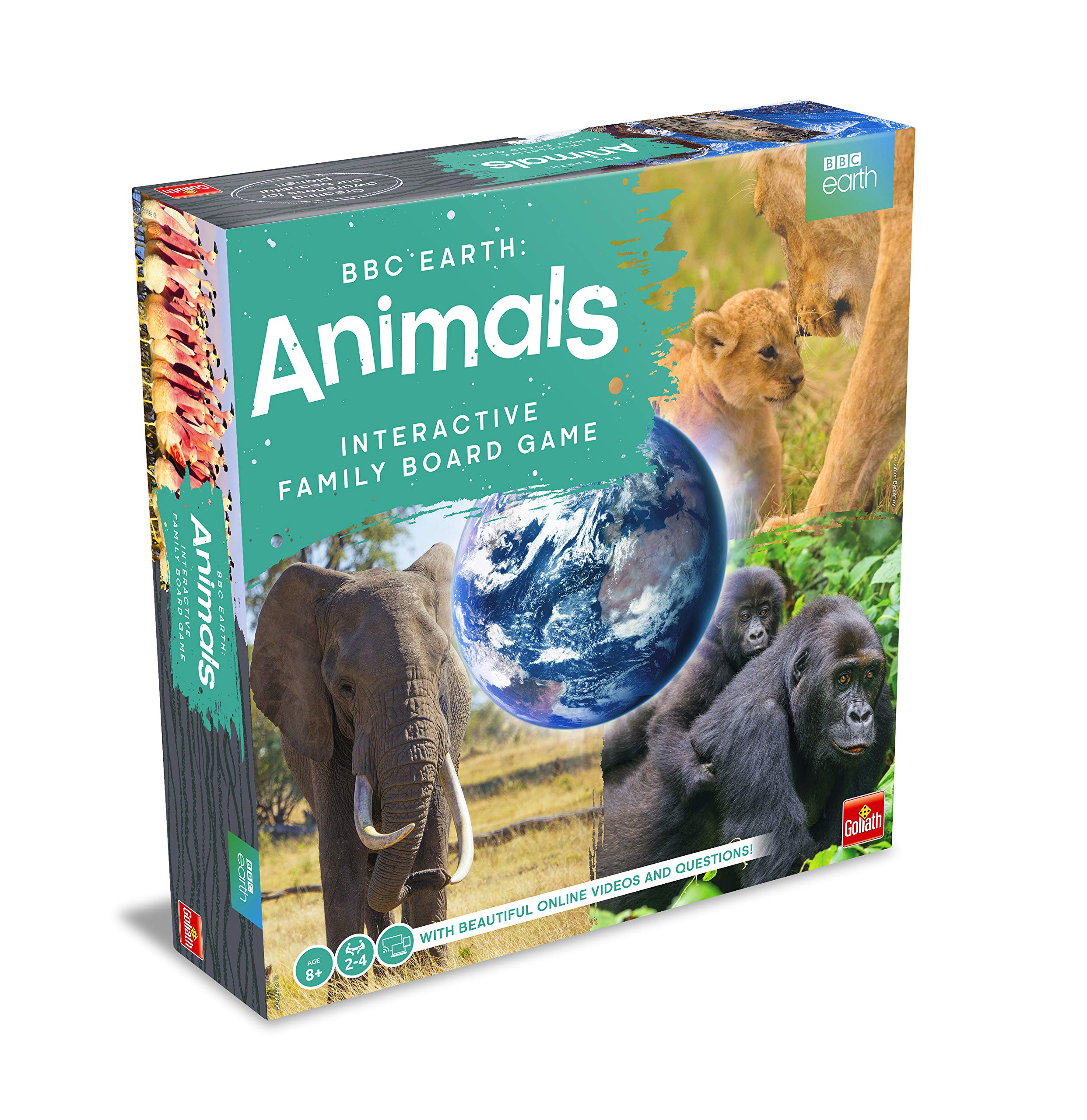 GoliathGames Animals: The Game Based on The BBC programmes Earth/Blue Planet