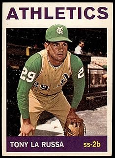 1964 Topps # 244 Tony La Russa Kansas City Athletics (Baseball Card) VG/EX Athletics