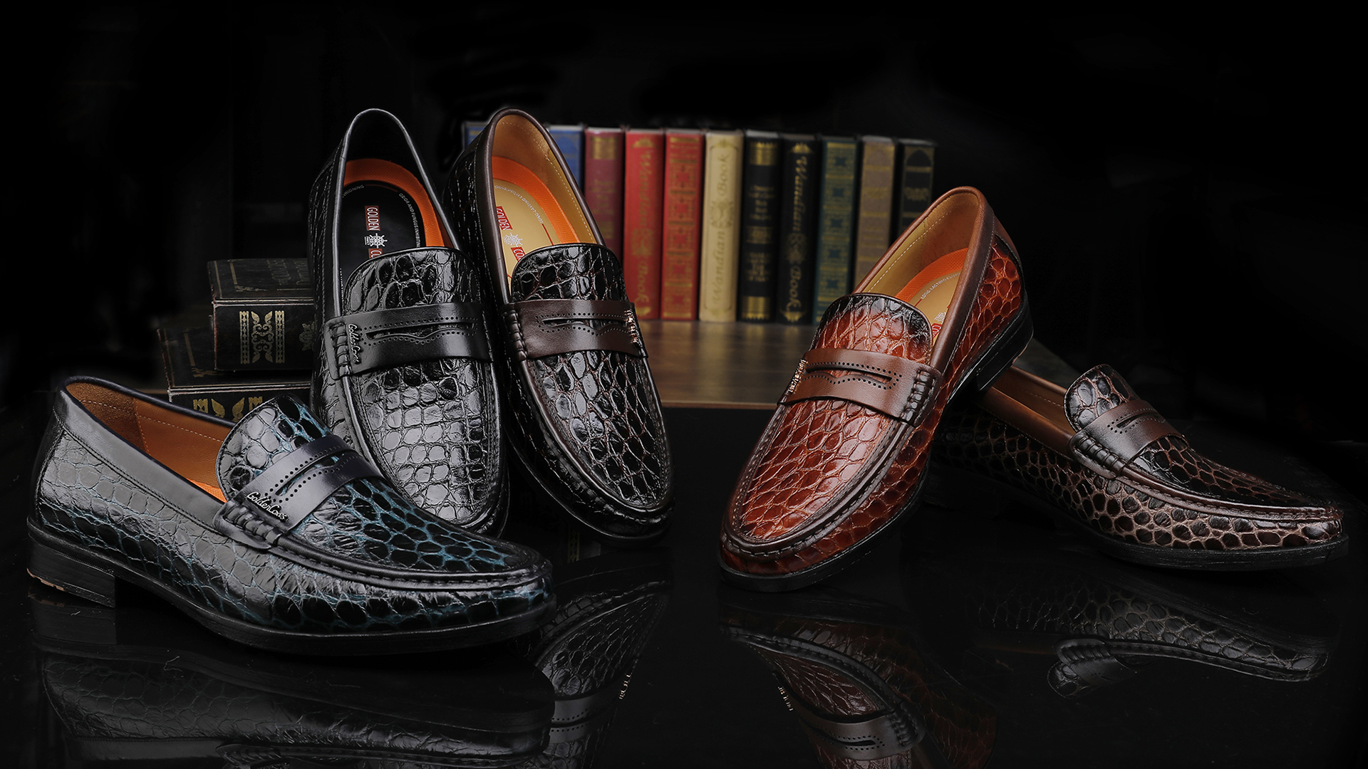 Golden Coxes Brown Loafers !! Golden Coxes Family~NIB~Men main image 2
