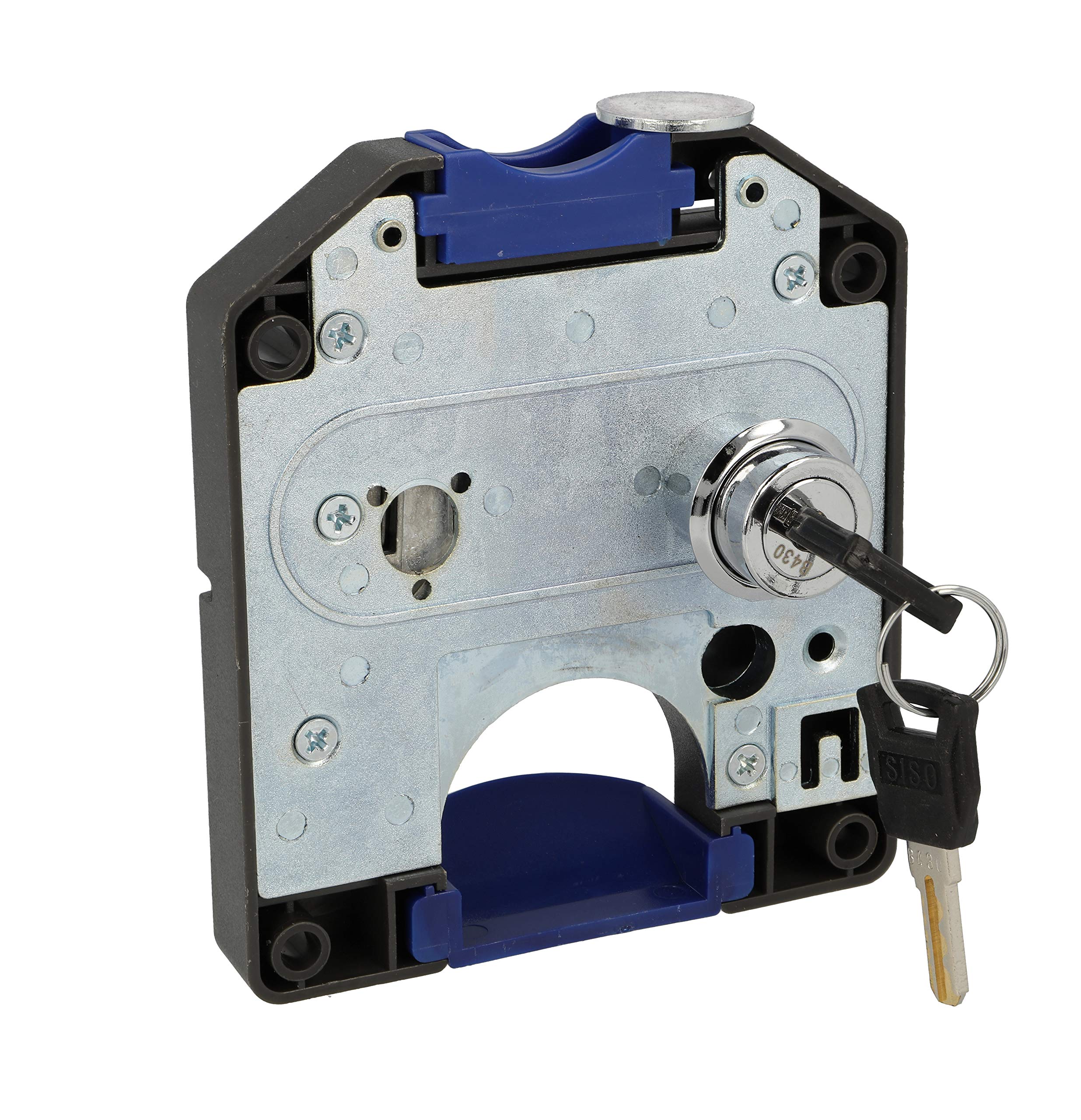 UMAXO® Serrure à consigne pour 1 euro, serrure de pièces pour araignées, vestiaires, école, armoires, etc.