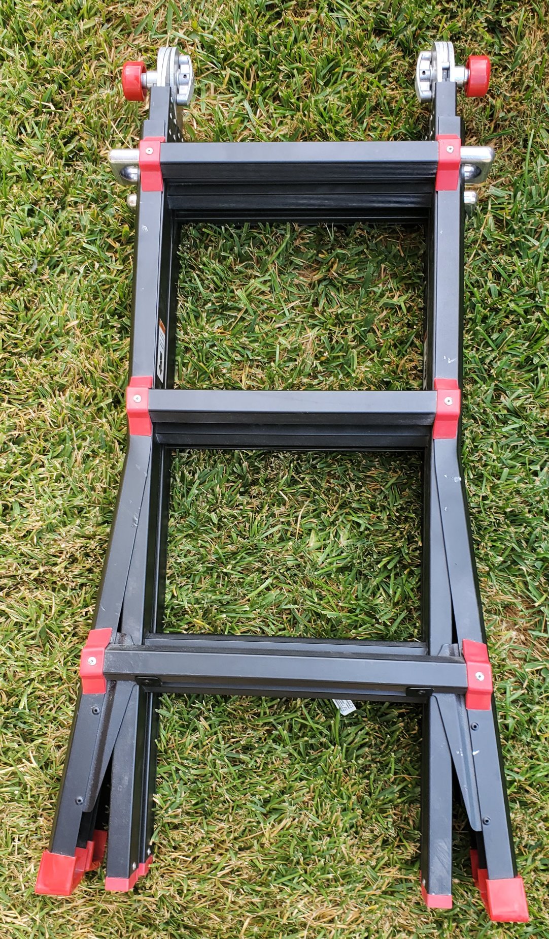 $25/mo - Finance HBTower Step Ladder, 13 FT Aluminum Extension Ladder