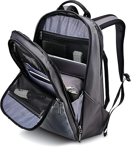 Miniatura 4 de Samsonite Valt Deluxe Mochila Gris Flint, gris (Flint Grey), Computadora portátil