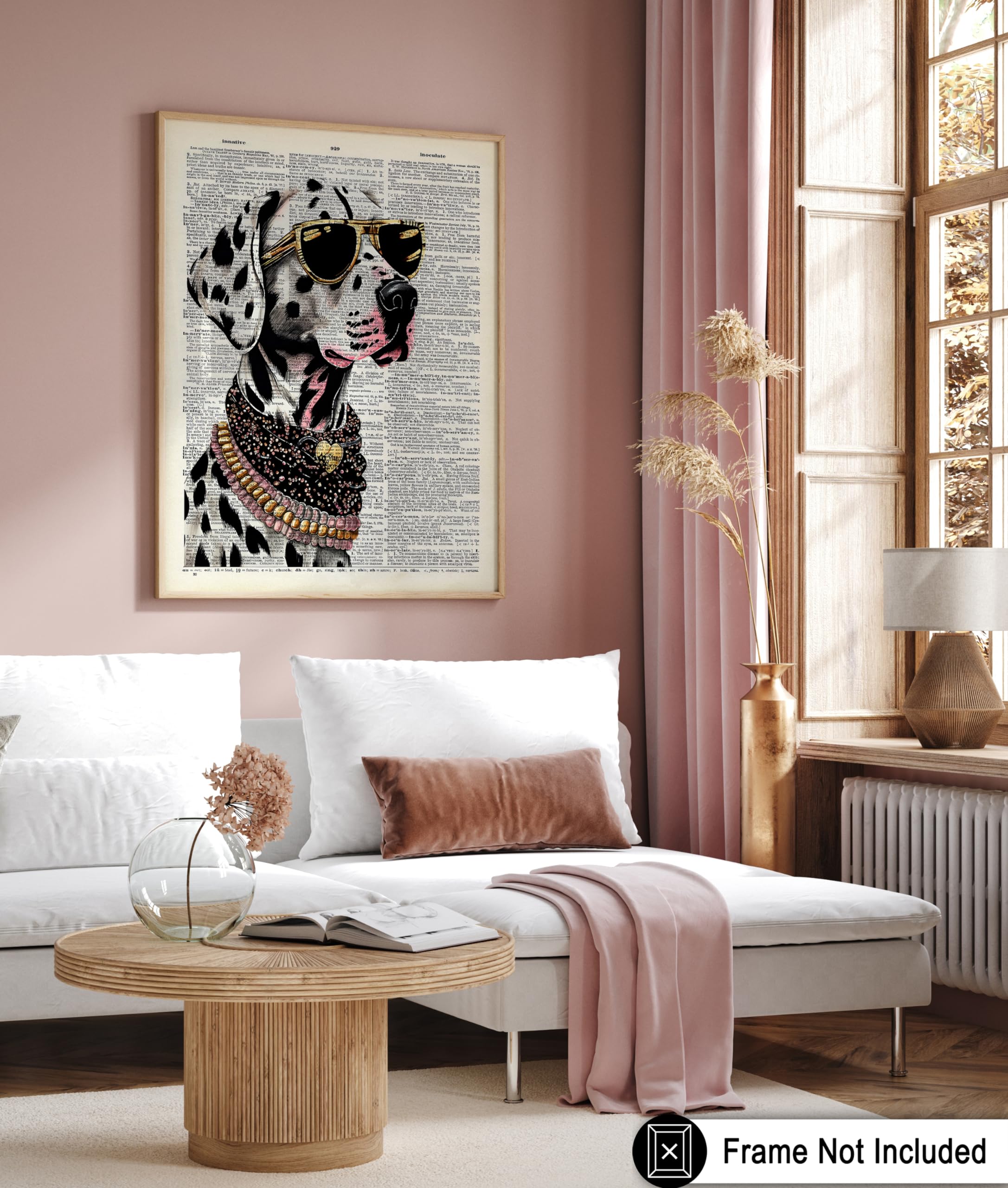 Amazon.com: Poster Master Dalmatian in Sunglasses Print - Dog