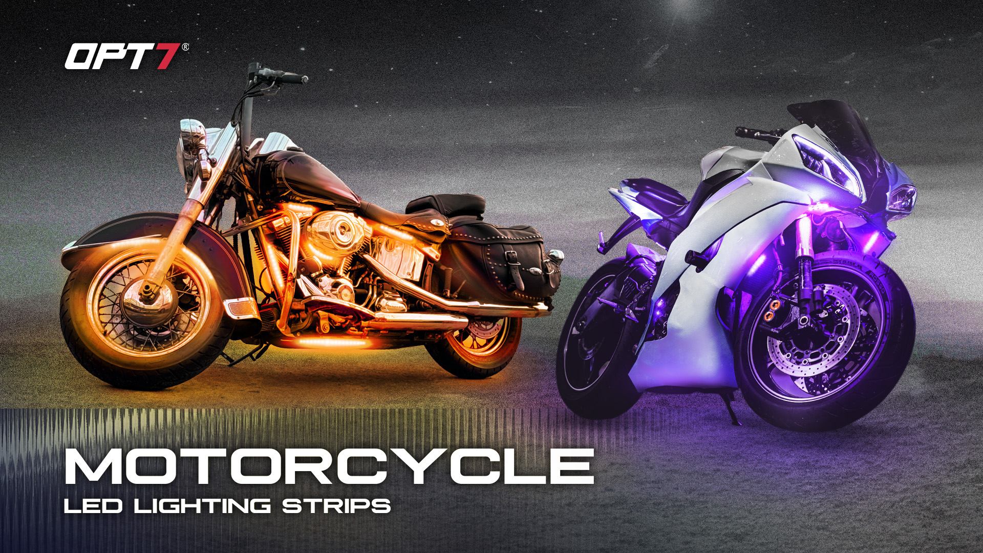 Amazon.com: OPT7 Aura Pro 14pcs Motorcycle RGB LED Strip Lights