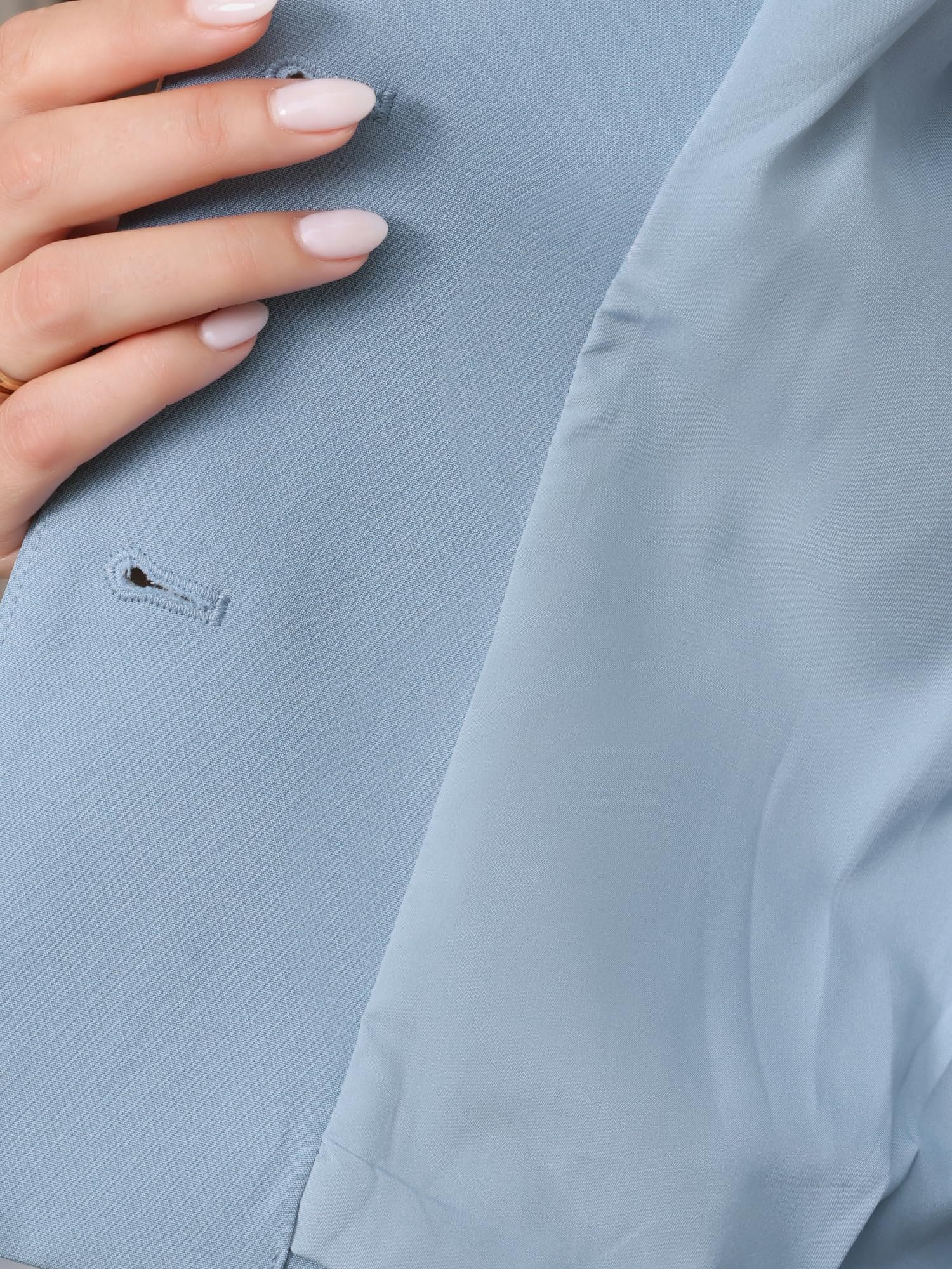 Allegra K Ensembles Tailleur 2 Pièces pour Femmes Blazer à Manches Courtes et Jupe Crayon Tenues Formelles et Décontractées pour Le Bureau