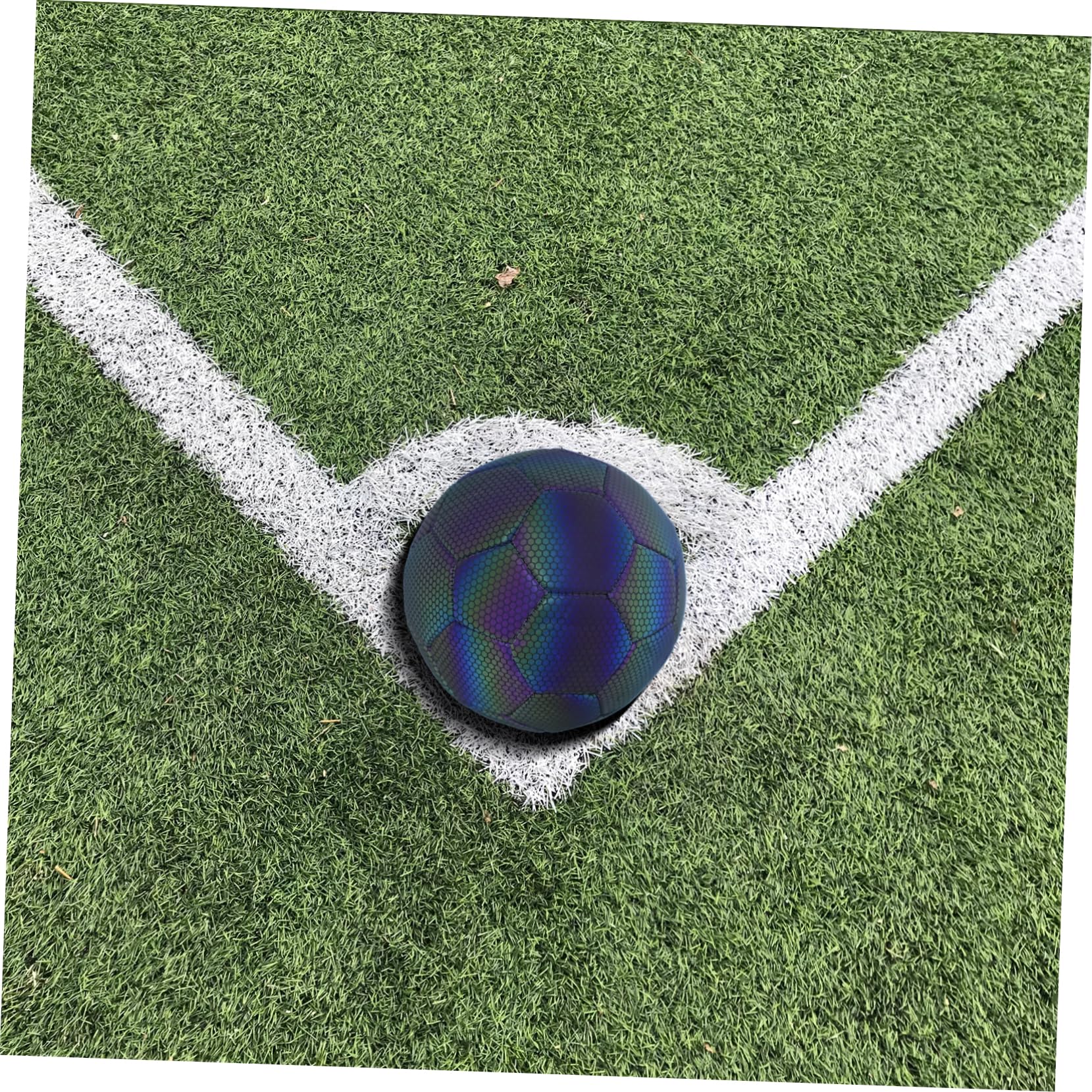 Balón De Fútbol Decorativo Tecnología Holográfica para Partidos y Entrenamientos