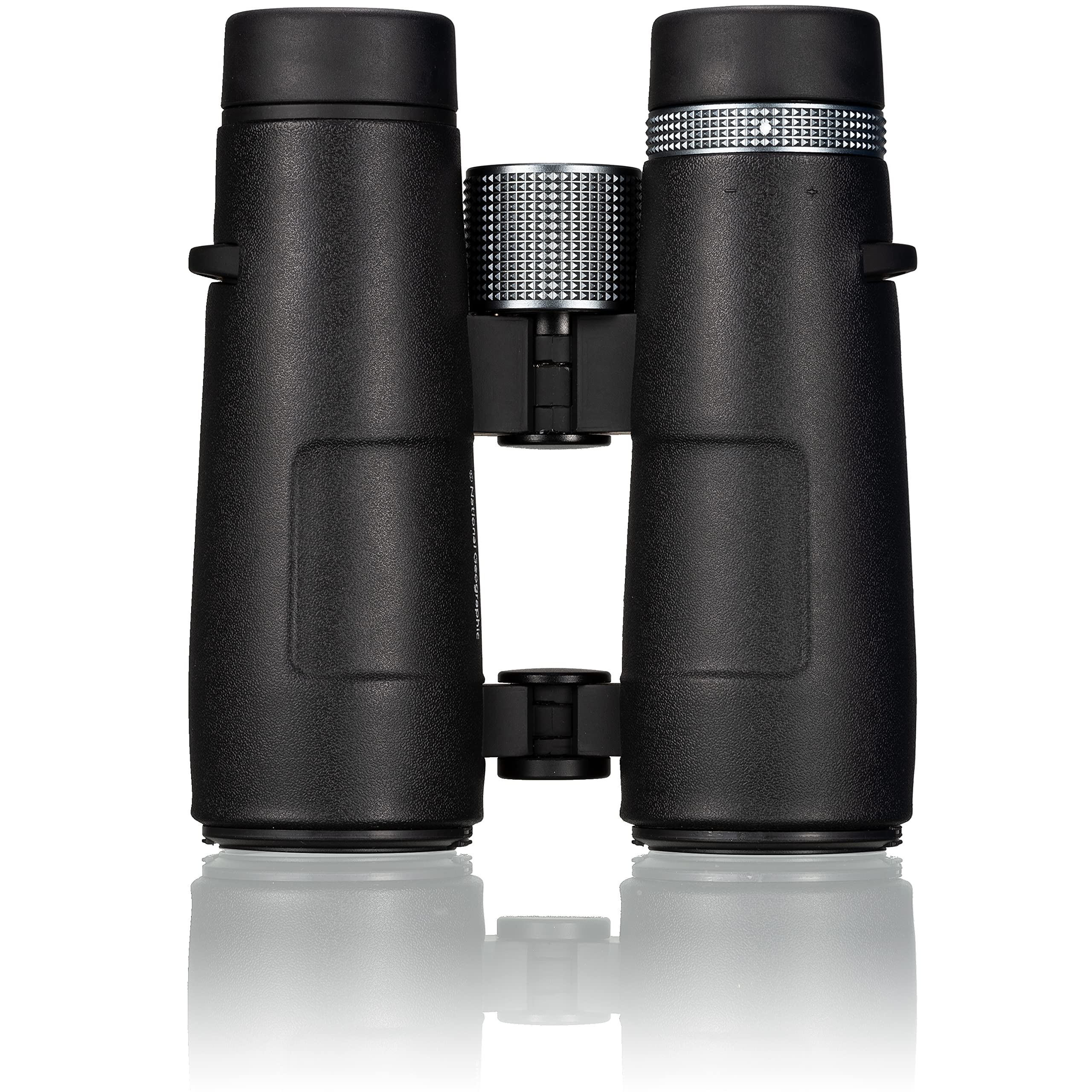 National Geographic Binocolo 10 x 42 Explorer con custodia, filettatura per cavalletto e ponte aperto speciale | Ingrandimento 10x, peso 658 g, adatto a chi porta occhiali, trattamento multistrato completo, prismi BaK4, campo visivo 114m