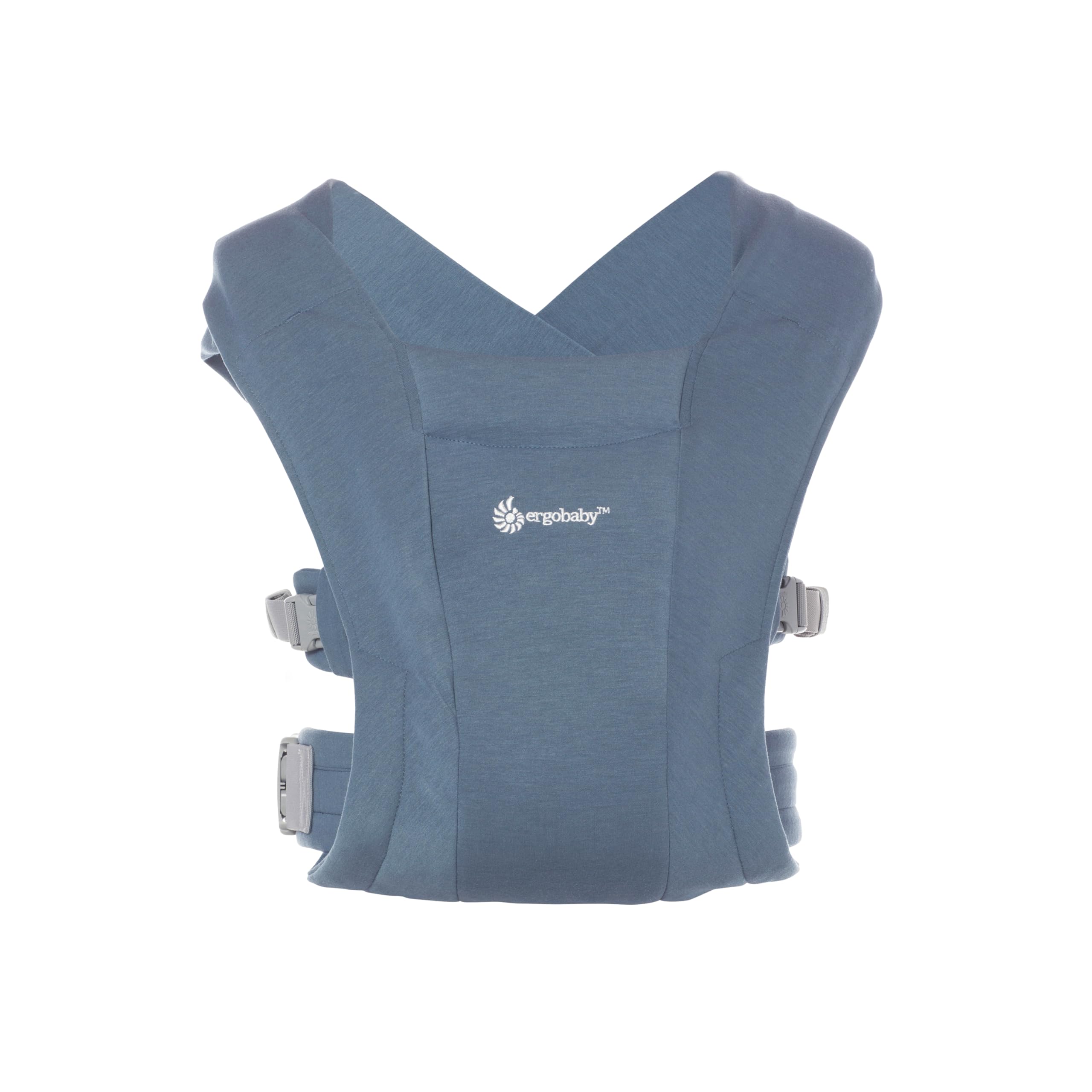 Ergobaby Embrace Mochila Portabebe Ergonomica Recién Nacidos, Extra Suave y Ultraligero (Oxford Blue)