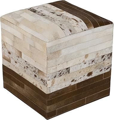 pic Hair On Hide Pouf surya 100 percent hair on hide pouf 18