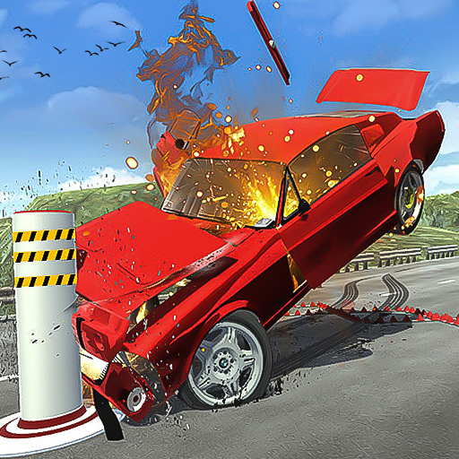 BEAM NG Car Crash Simulator Games 2024: Sports Cars Crash Racing Simulator Game 3D