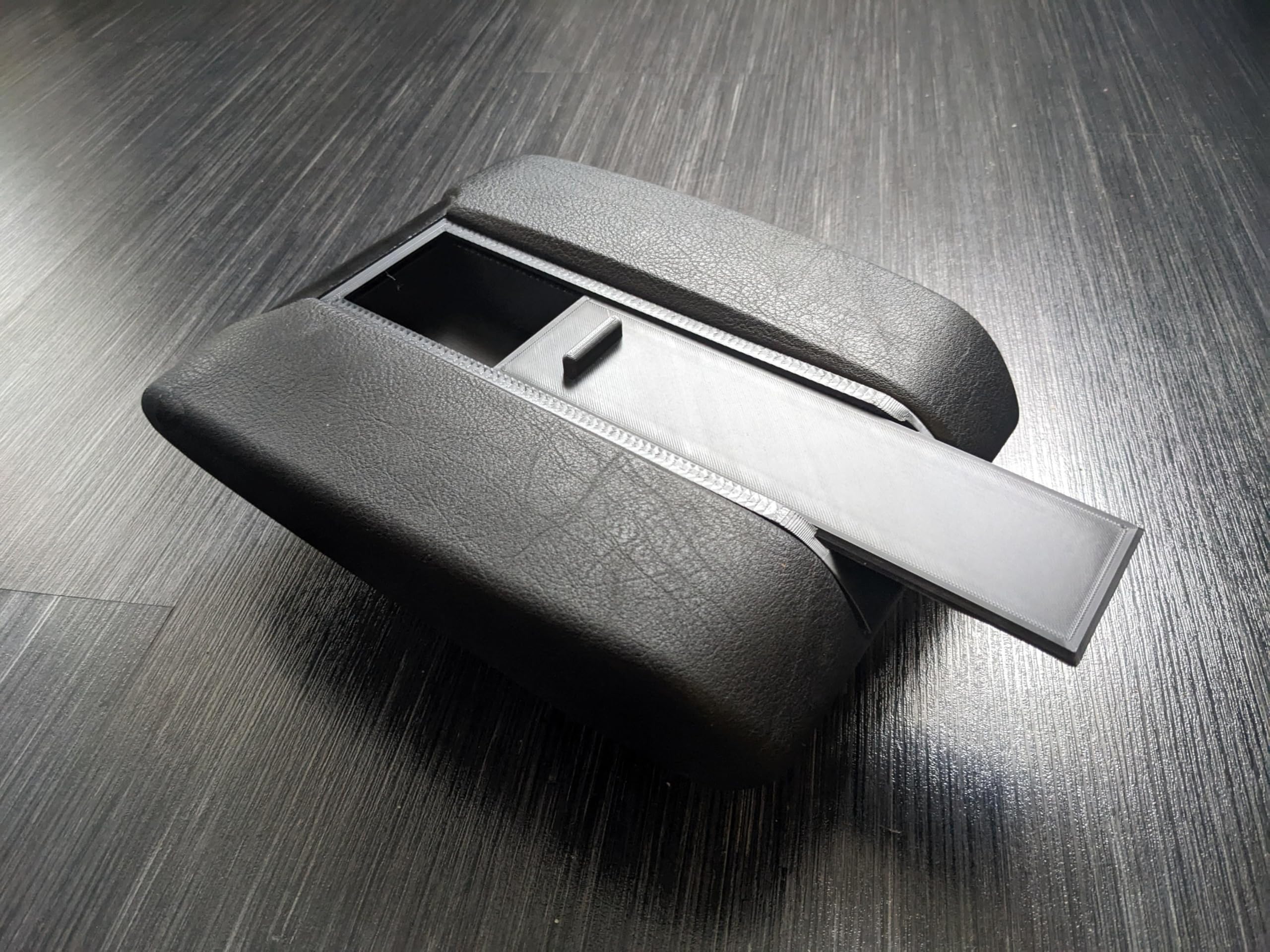 Compatible with BMW E39 Armrest Storage Box Organizer Phone Cradle Delete | Storage Organizer Box, Replaces E39 Armrest Phone Cradle, Direct Replacement Accessory, Easy Install
