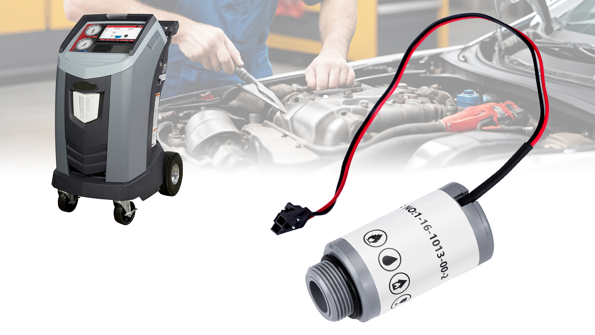 16916 Oxygen Sensor Fits for Robinair R-1234yf Machines and 16990 16916 Oxygen Sensor Fits for Robinair R-1234yf Machines and 16990