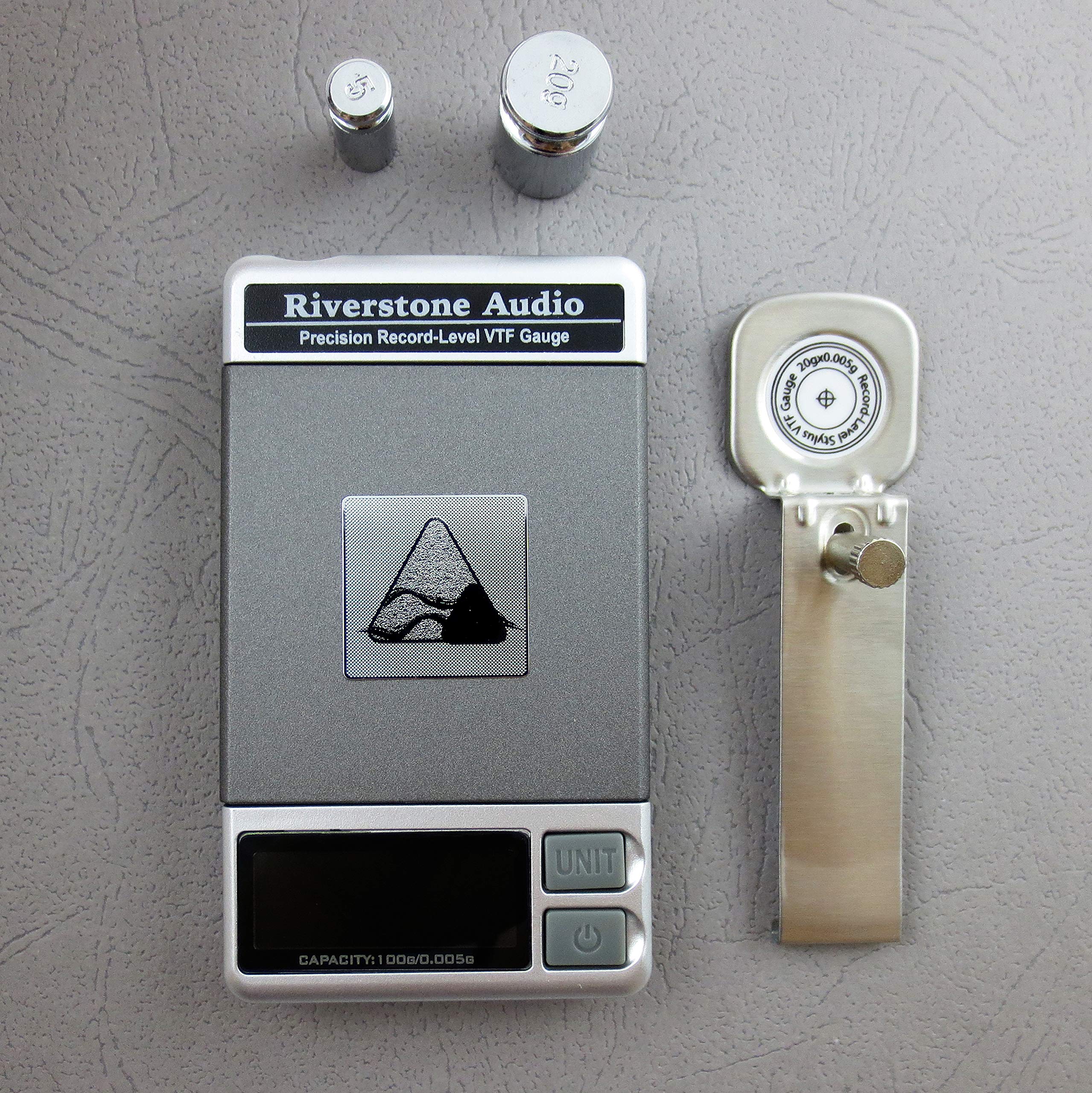 Precision RECORD LEVEL Turntable Stylus Tracking Force Pressure Gauge / Scale 100g, 0.005g Resolution