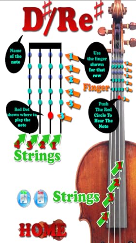 Violin Note Splash