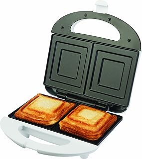 ECG S 169 Machine à Sandwich Acier Inoxydable Blanc