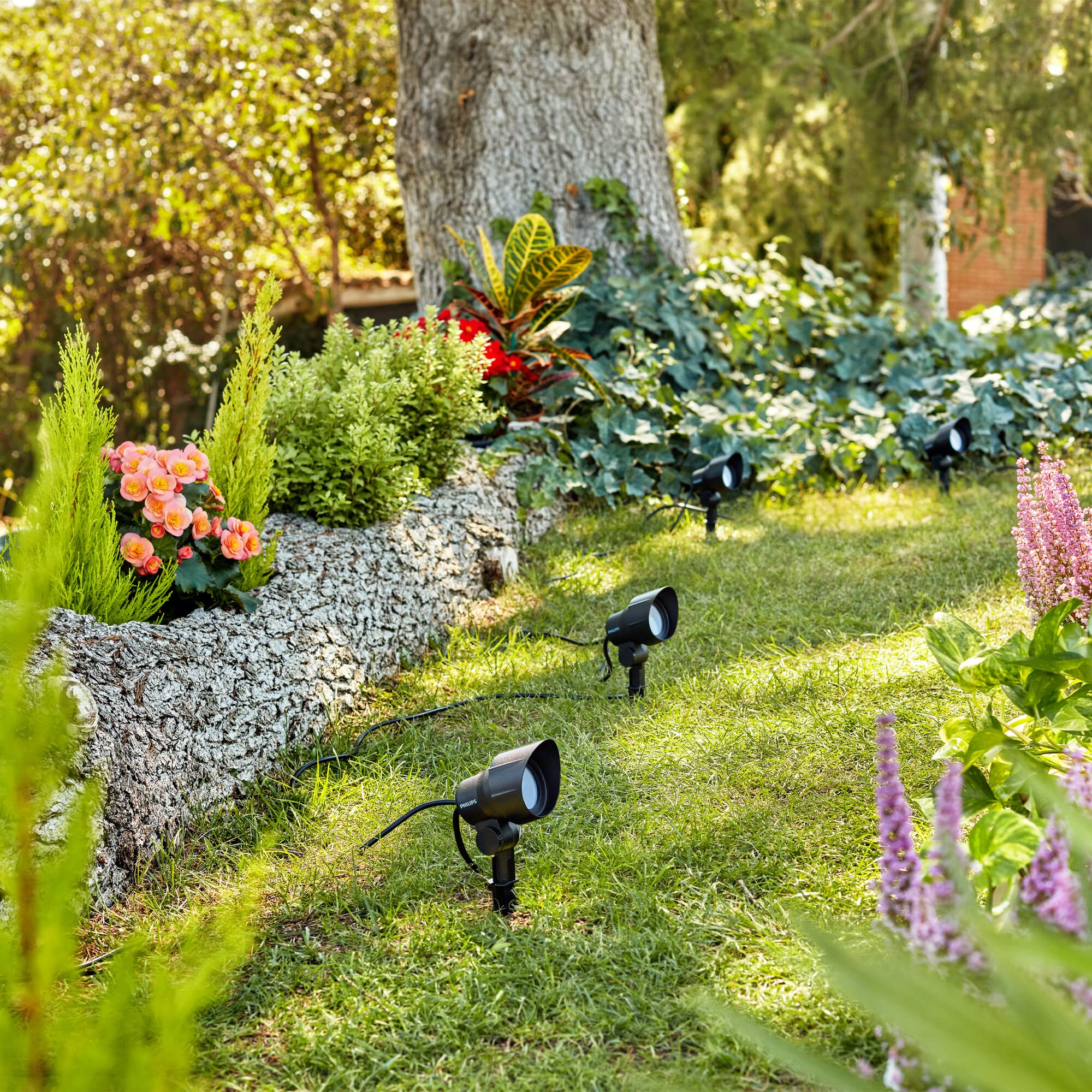 Philips LED GardenLink Zewnętrzna lampa Spot 24W, ochrona IP44, aluminium + zasilacz