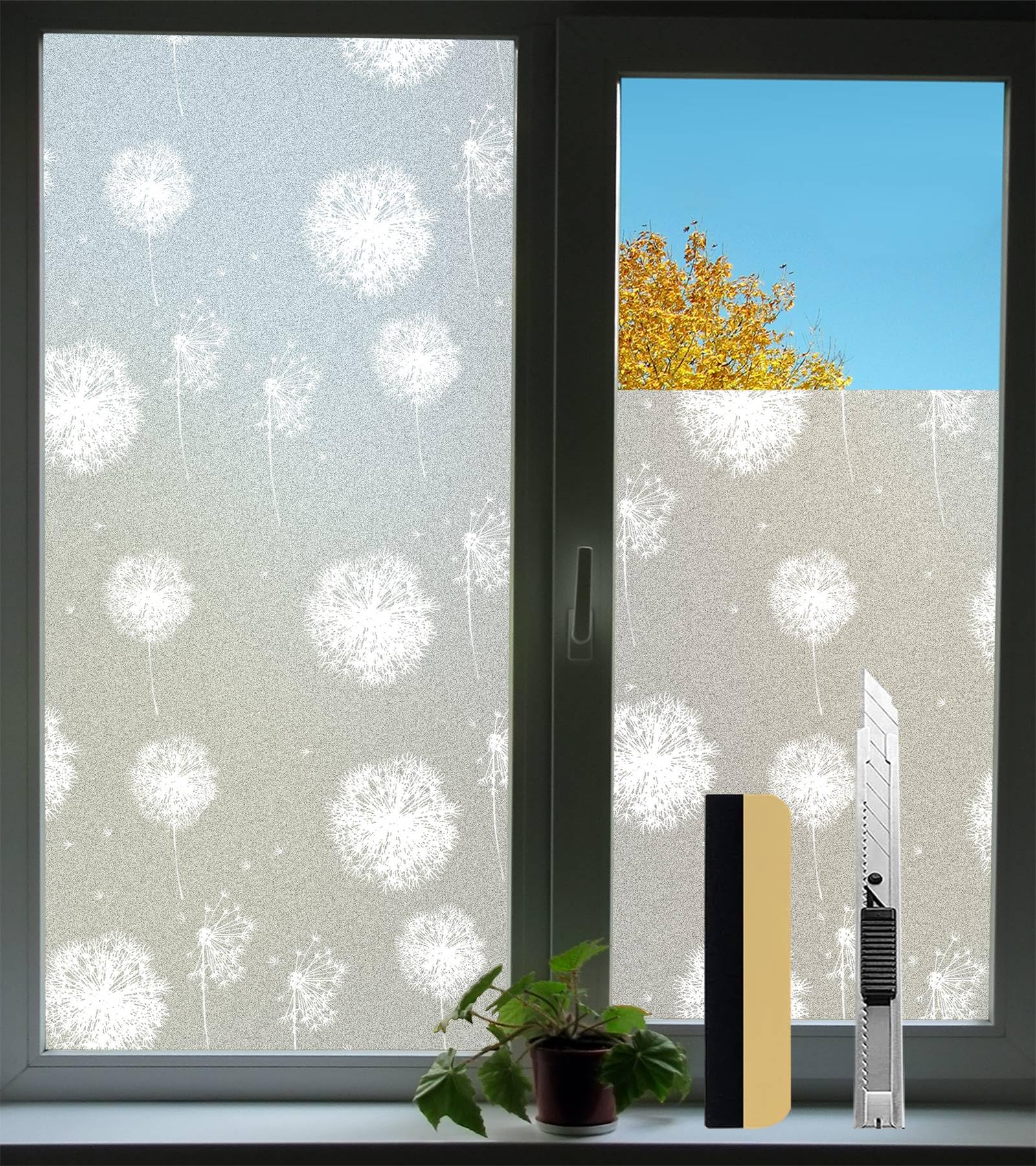 Niviy Pellicola Per Vetri Finestre 44.5 X 200CM Pellicola