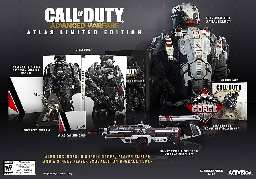 (未使用･未開封品)Call of Duty: Adv W/Fare Atlas Ltd Ed Buy Call of Duty: Advanced Warfare Atlas Limited Edition