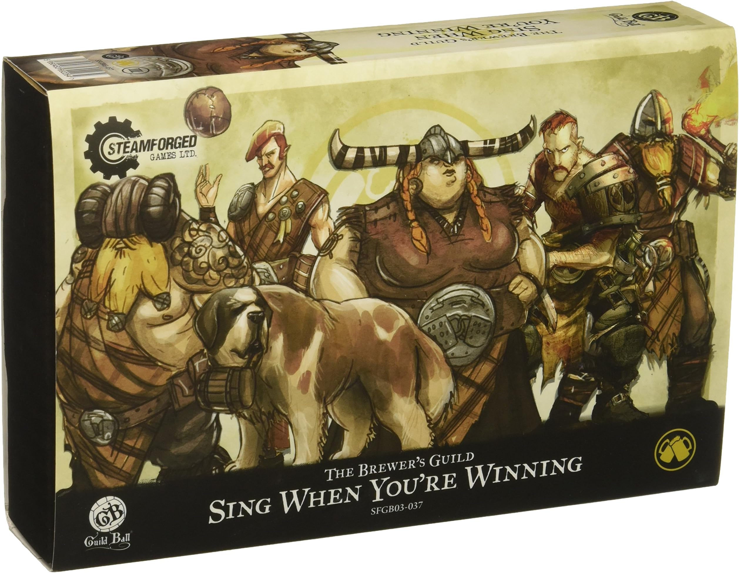 Steamfoged Games Guild Ball: The Brewer's Guild Sing When You're Winning