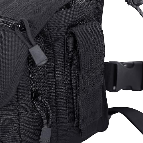 Miniatura 5 de Seibertron bolsa deportiva multiuso impermeable para pierna accesorio de viaje para motocicleta para celular Negro