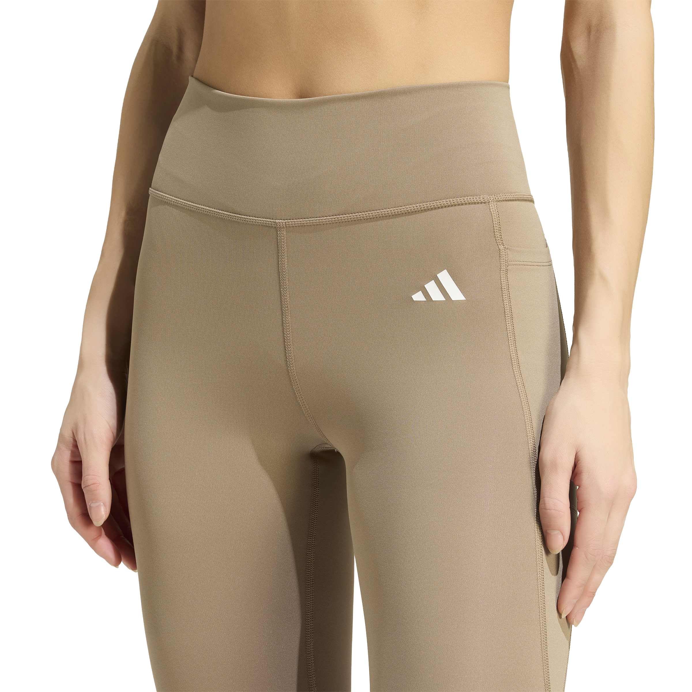 Adidas Donna Optime Essentials Stash Pocket Full Length Leggings