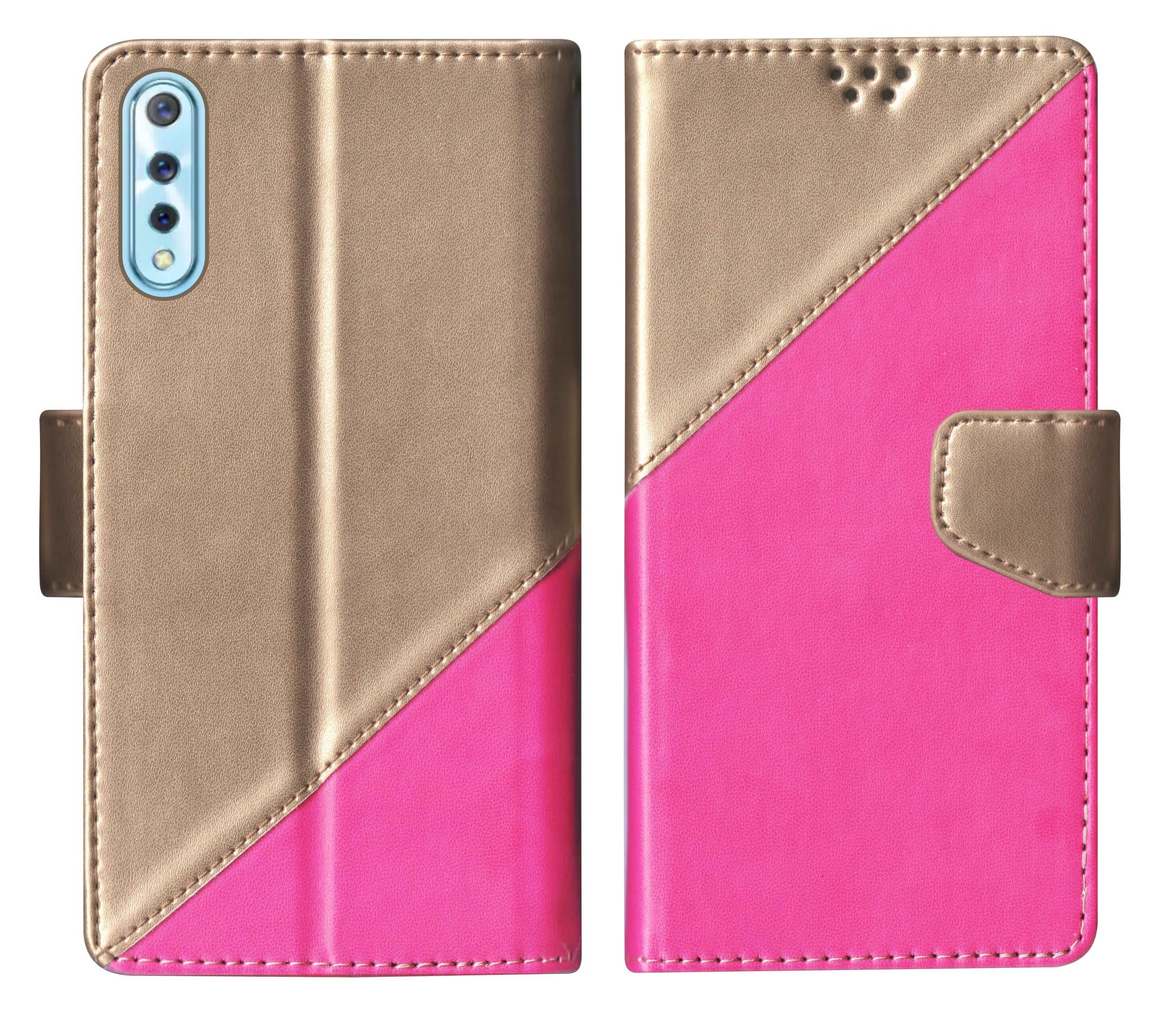 SBMS Vivo S1 Flip Cover Back Cover Case with Magnatic Closure | Inbuilt Stand | Card & Money Pocket (MultiPink) (B0CXM9LMKF) Amazon Price History, Amazon Price Tracker