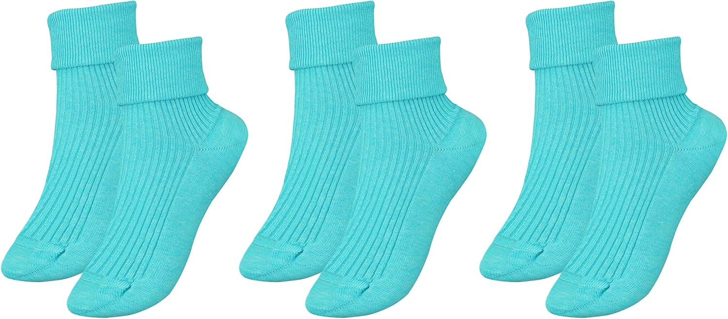 tittimitti 100% Organic Cotton Luxury Women's Socks 3-Pack. Made in Italy.