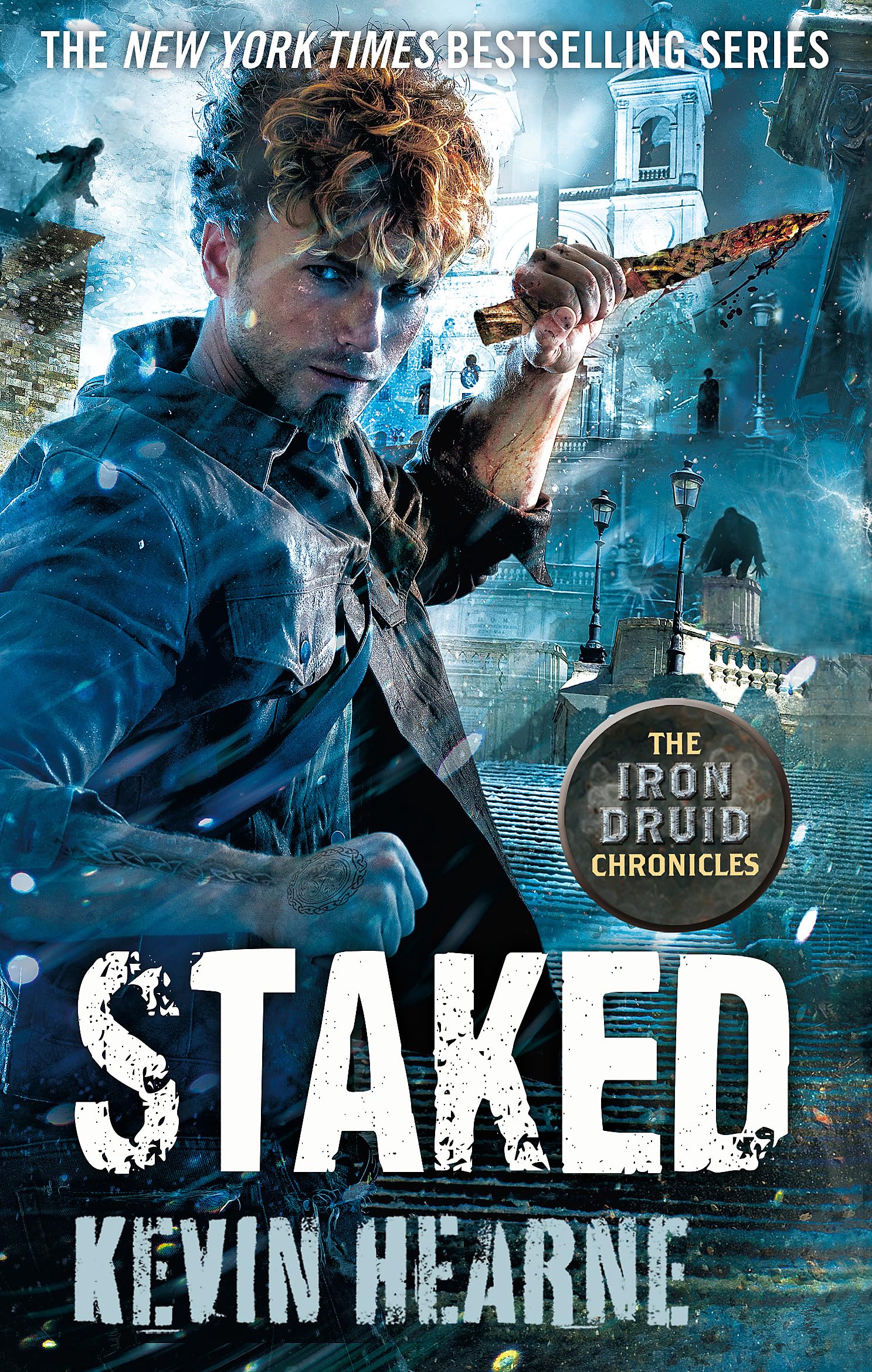 Staked The Iron Druid Chronicles by Kevin Hearne (Paperback Book)