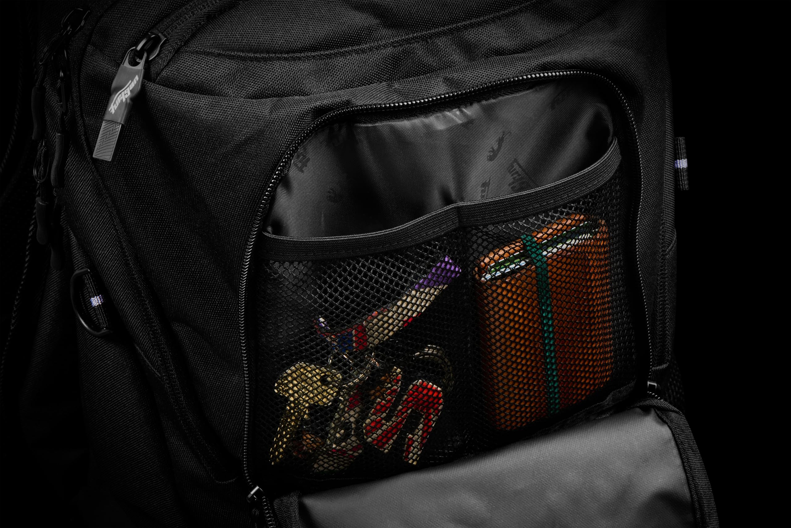Furygan Thunder Evo 2-23L Plecak motocyklowy - wodoodporny, kompatybilny z kamizelką powietrzną - Uchwyt na kask - Torba na laptopa 15" - Regulowane paski na ramię, Biały/czarny, UNIQU