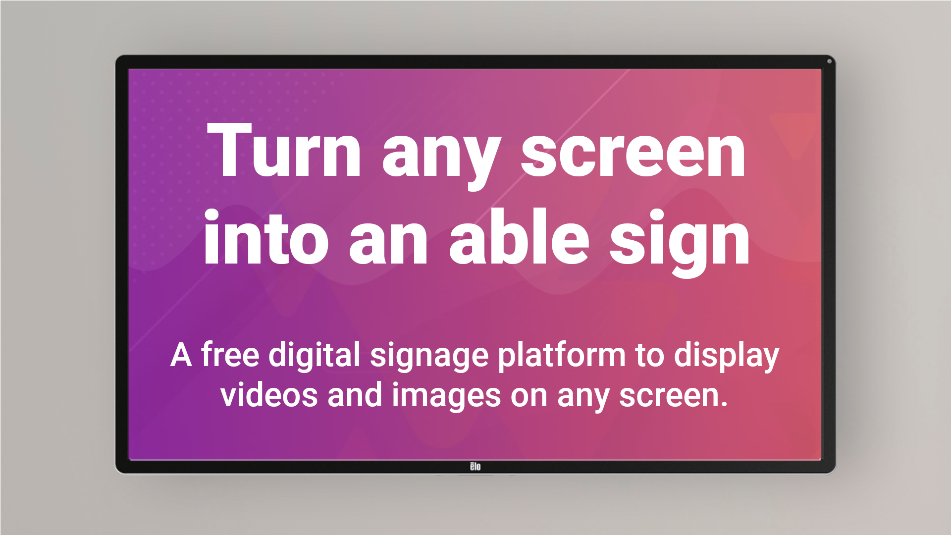 Digital Signage Free Digital Signage by