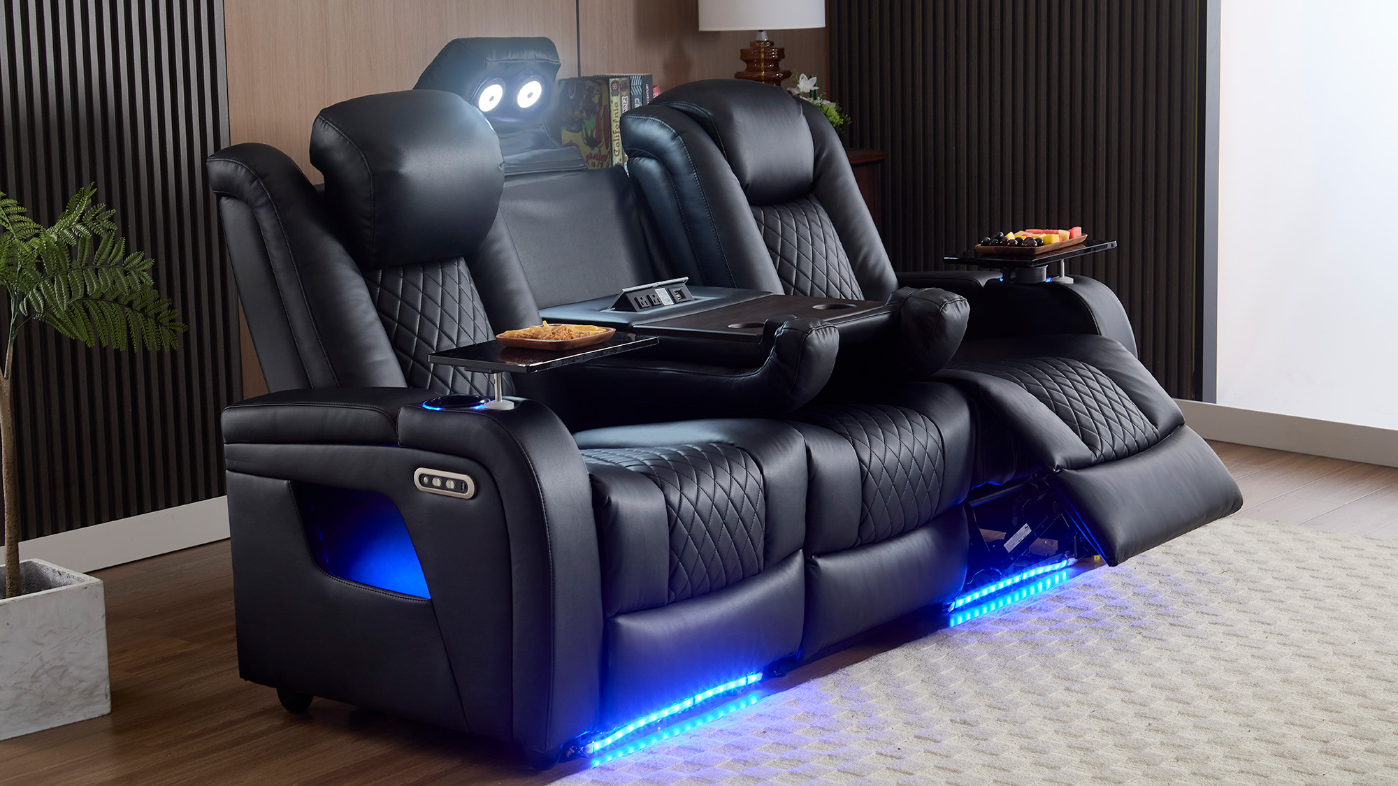 Amazon.com: Airadlis Home Theater Seating Seats Dual Power Movie
