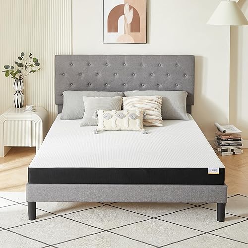 Miniatura 7 de Colchón de espuma viscoelástica de gel de 6 pulgadas, tamaño individual XL, colchón de cama individual de firmeza media para litera, cama nido,