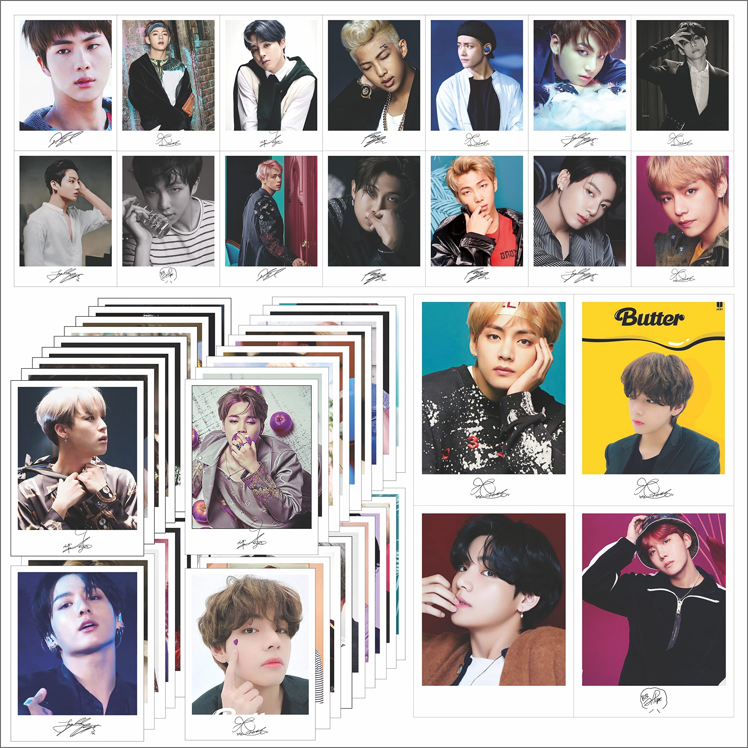 Gimly - 16 Photos BTS 2022 Autograph Photocards and Merch (3 X 4