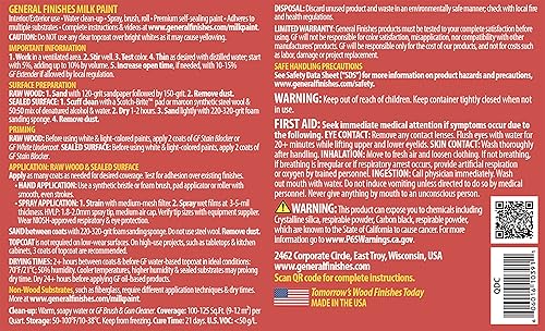 Miniatura 8 de General Finishes pintura a base de agua tamaños y colores a elegir QLI