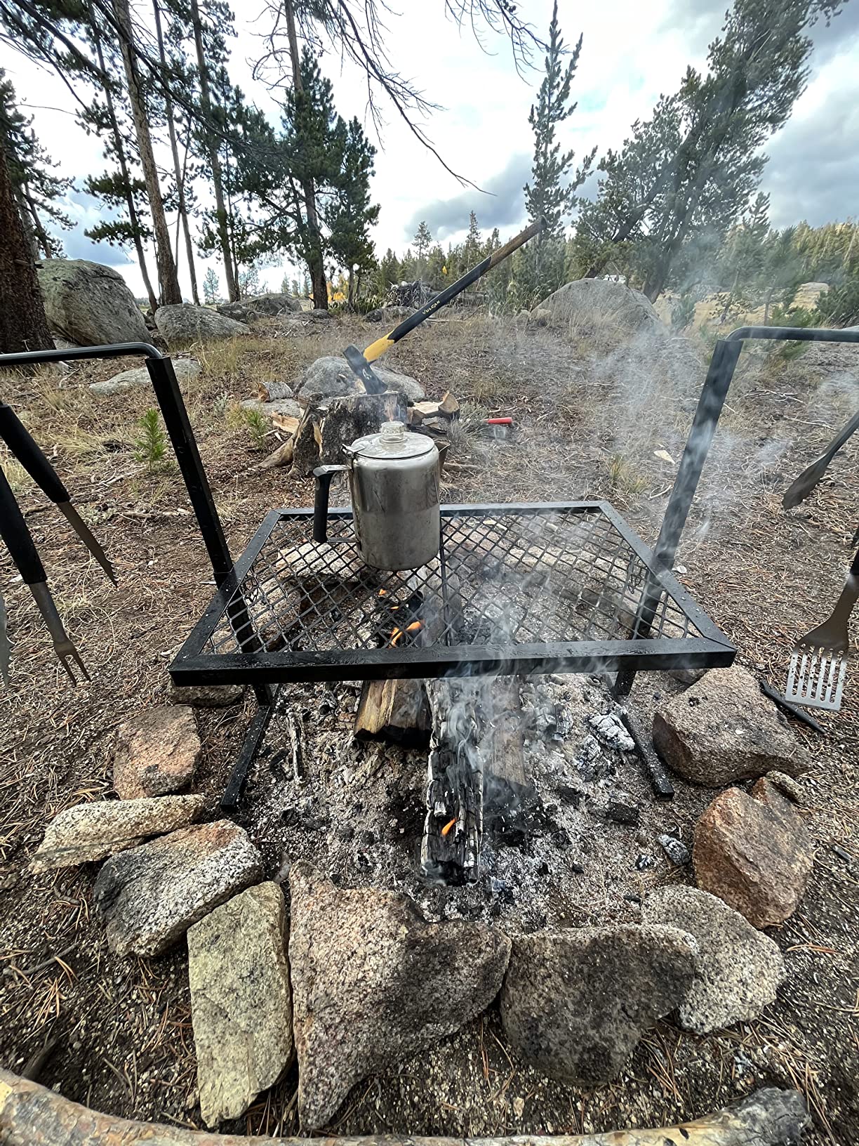 10/mo Finance Texsport Heavy Duty Adjustable Outdoor Camping Rotisserie Grill and Spit Buy