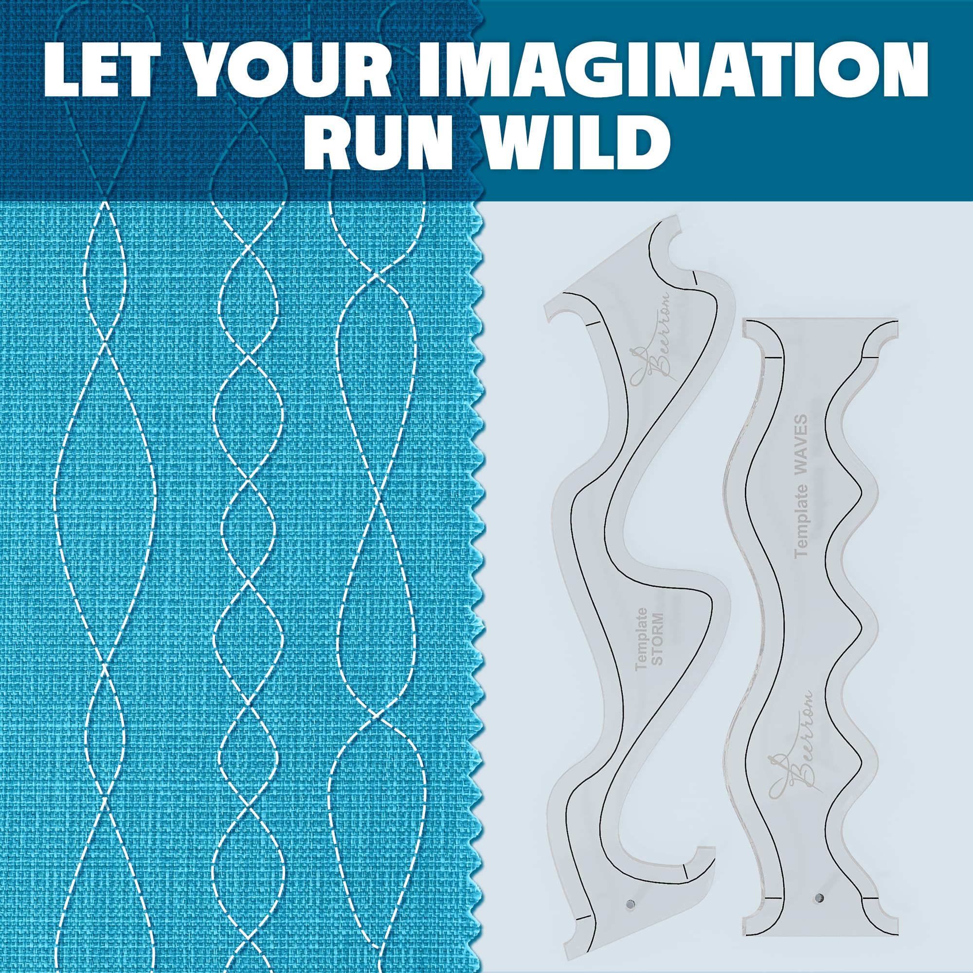 amazon-com-acrylic-quilting-templates-wave-storm-quilt-ruler-for-free-motion-quilting-durable-template-for-industrial-domestic-sewing-machines-ideal-for-meander-patterns-beginners for Printable Free Motion Quilting Patterns For Beginners Amazon.com: Acrylic Quilting Templates – Wave & Storm Quilt Ruler for Free-Motion Quilting – Durable Template for Industrial & Domestic Sewing Machines – Ideal for Meander Patterns & Beginners for Printable Free Motion Quilting Patterns For Beginners