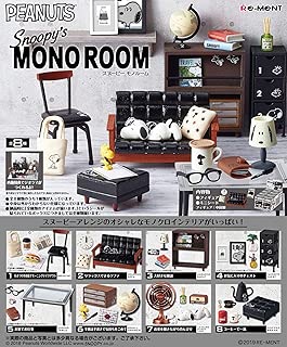SNOOPY's MONO ROOM BOX商品 1BOX=8個入り、全8種類
