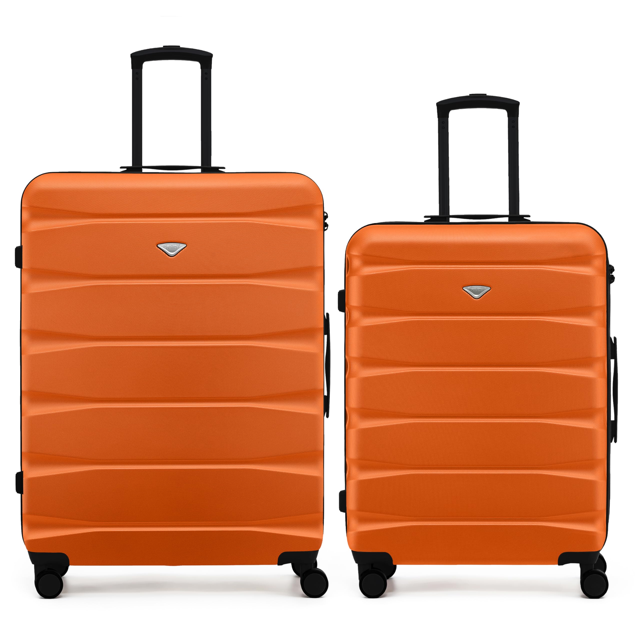 Flight Knight Underseat Cabin Suitcase 45x36x20cm | Free Hand Luggage for EasyJet & Wizz Air | Lightweight ABS Hard Shell with 8 Silent-Glide Spinner Wheels | Max Space Travel Bag — view 38