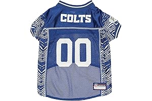 Zubaz NFL Team Pet Jersey for Dogs, Designed for Indianapolis Colts and Football Fanatic Doggies!