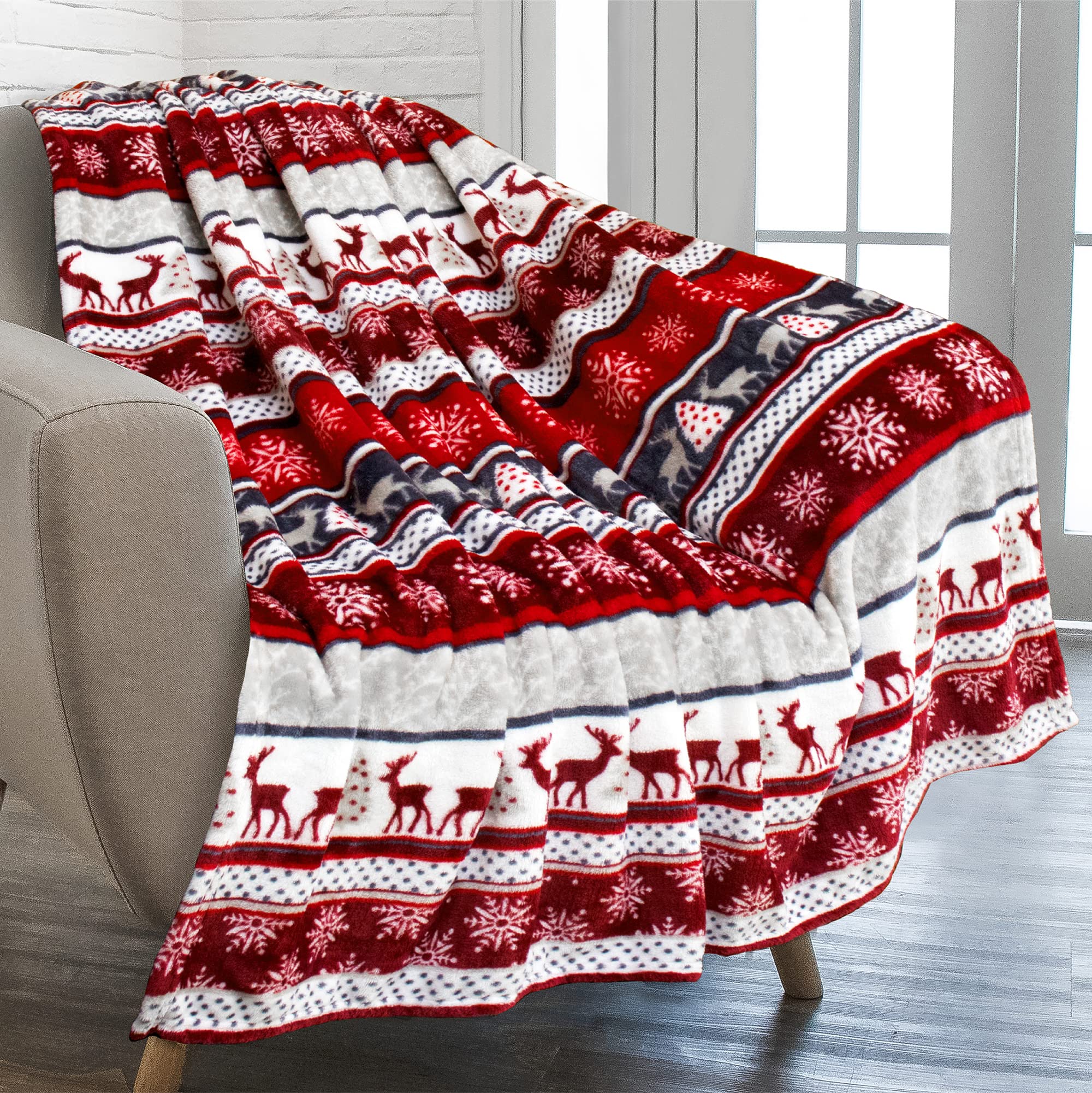 christmas throw blanket