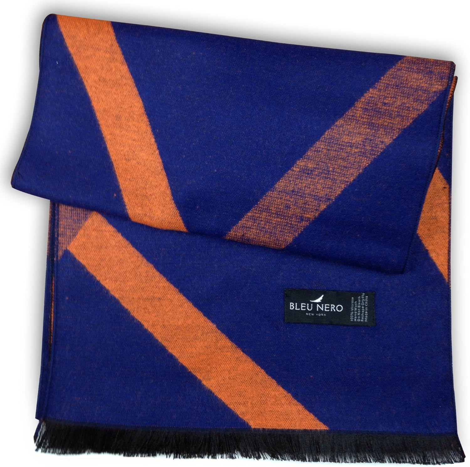 Livativ Bleu Nero Luxurious Winter Scarf for Men – Large Selection of Unique Design Premium Scarves - Image 2