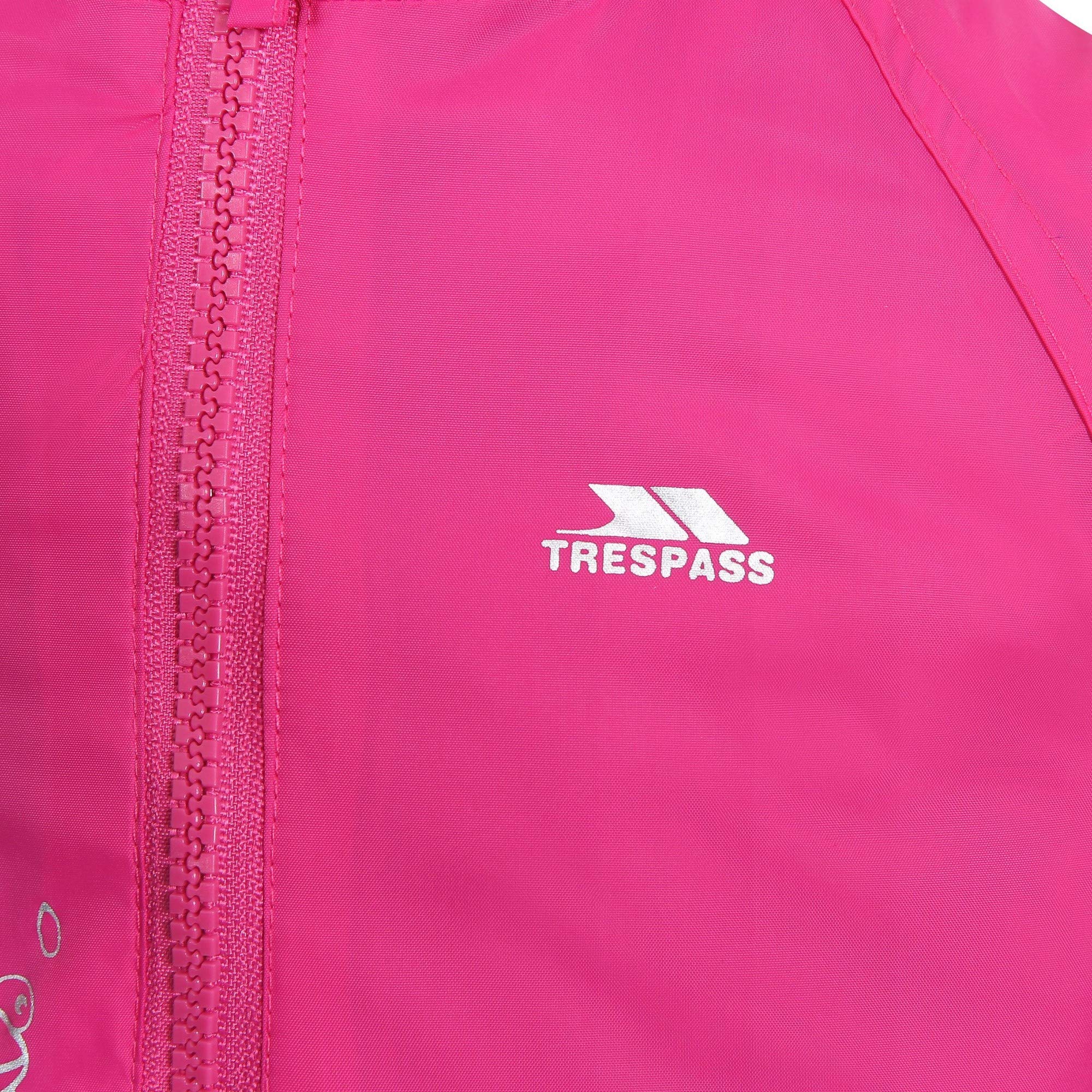 Trespass - Dripdrop - Tuta Intera Antipioggia - Bambini/Unisex (18/24 Mesi) (Cobalto)