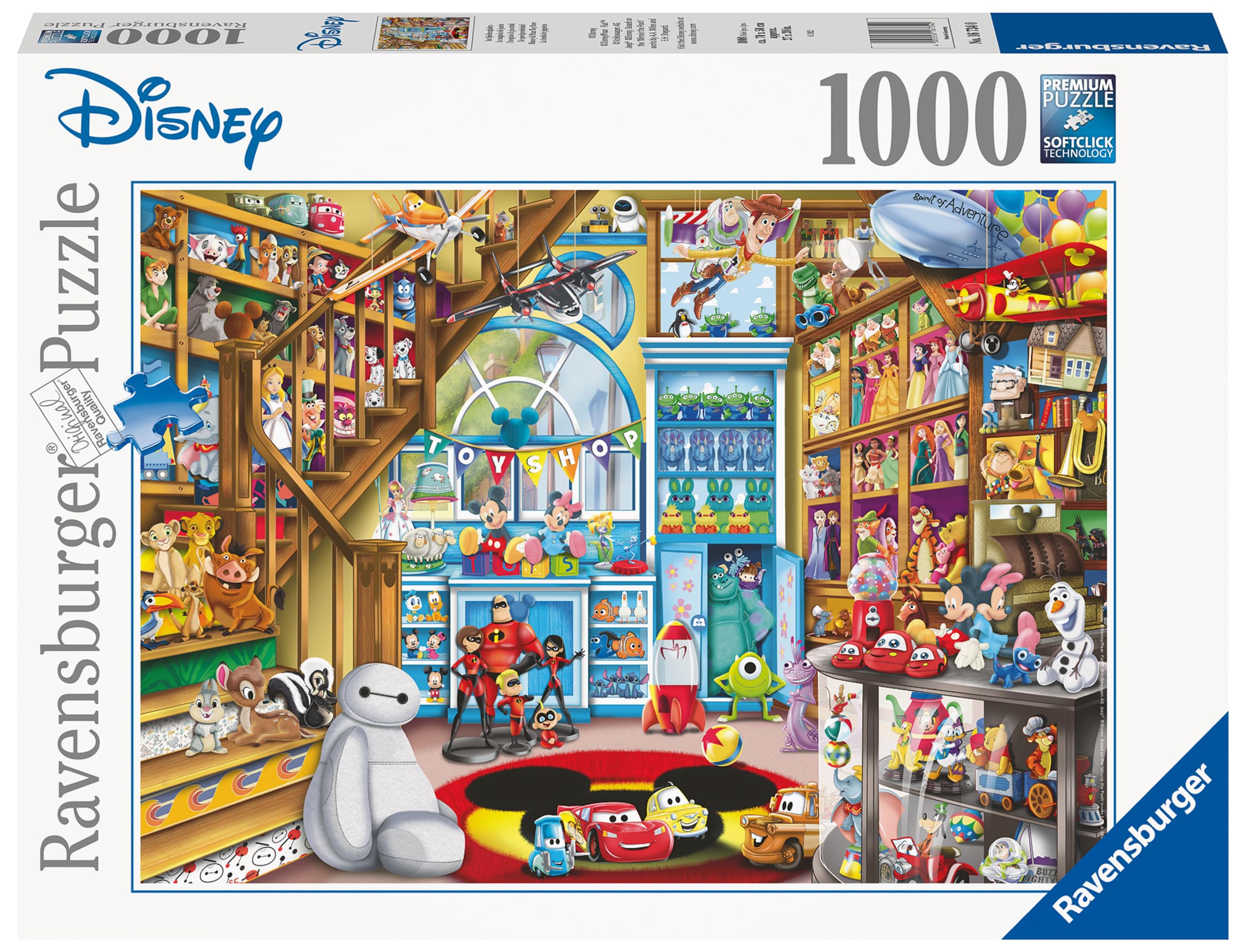Ravensburger Disney-Pixar Toy Store Jigsaw Puzzle - 1000 Pieces - NEW SEALED