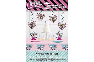 LOL Surprise Birthday Party Decorations: Enchanting 7-Piece Extravaganza