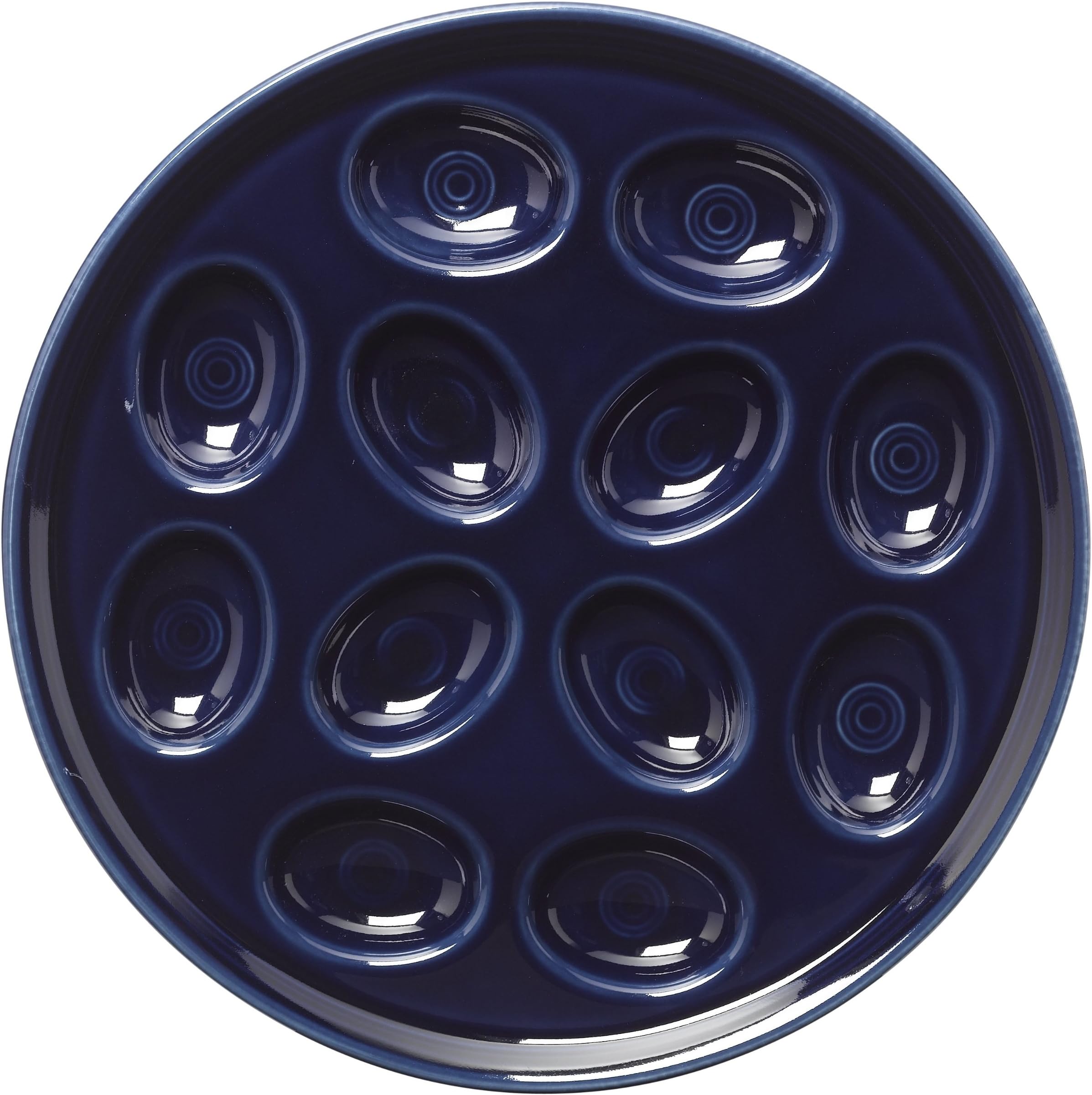 Fiesta 11-Inch Egg Tray, Cobalt