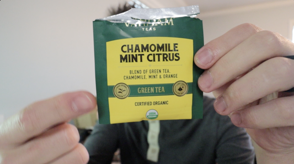 Taste Test: Vahdam Chamomile Mint Citrus Green Tea