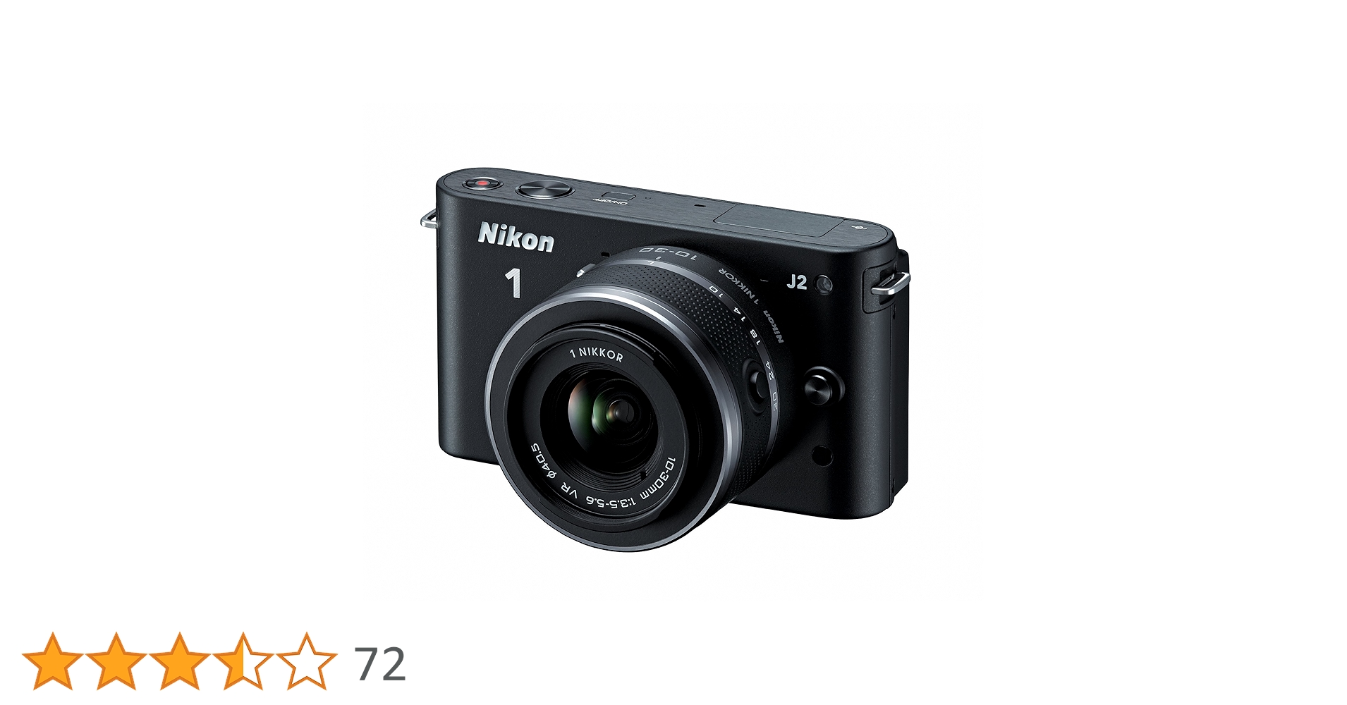 Amazon Canada: Nikon 1 J2 10.1 MP HD Digital Camera with 10