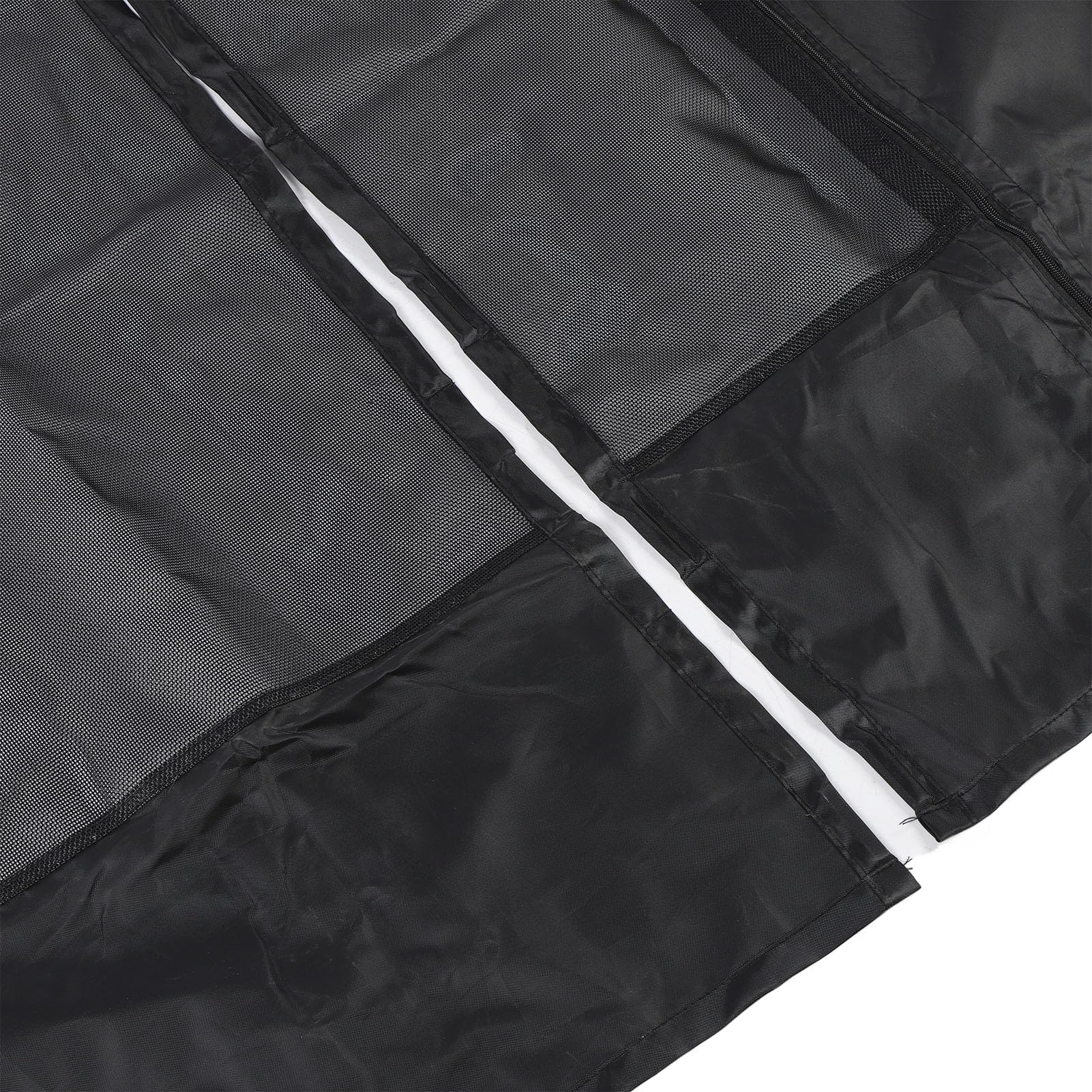 Luqeeg Moustiquaire Magnétique Pliable en Tissu maillé Respirant pour Fourgonnette, Fermeture éclair 420 DPA, Idéale pour Les Portes Coulissantes de Fourgonnettes, Le Camping et Les